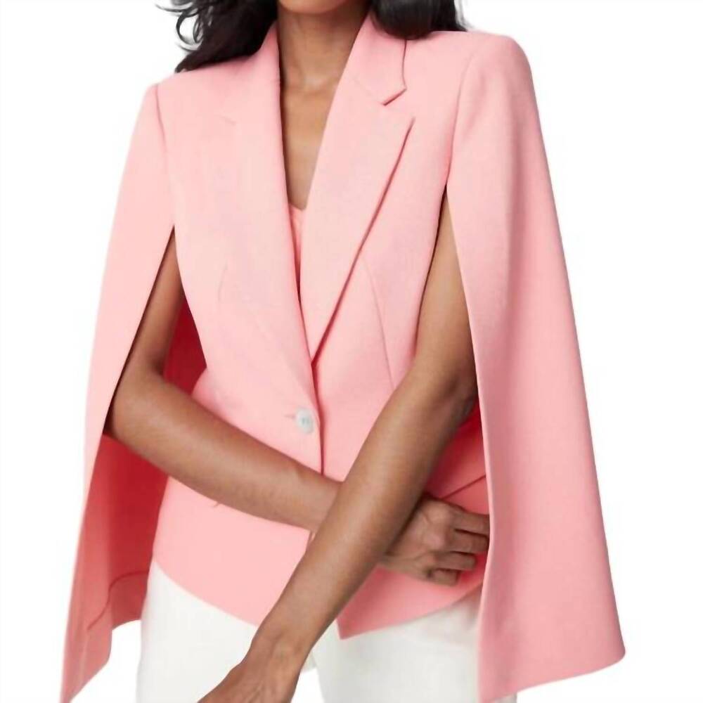NEW IRIS SETLAKWE cap jacket in sugar coral